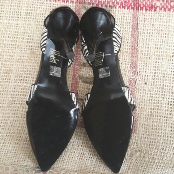 NWT Bakers Neena Zebra /Black Patient Heels - Picture 4 of 5